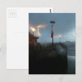 Stormy River Mersey Postkarte (Vorne/Hinten)