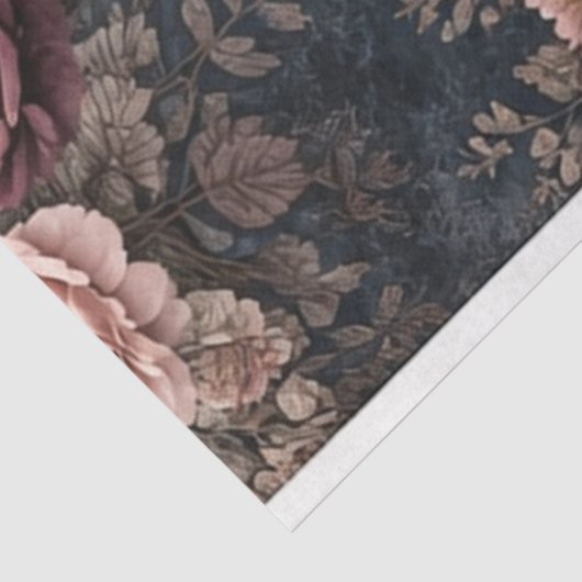 Stormy Roses  Seidenpapier (Ausschnitt)