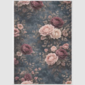 Stormy Roses  Seidenpapier (Vorderseite)