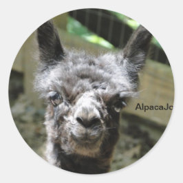 Stormy Runder Aufkleber