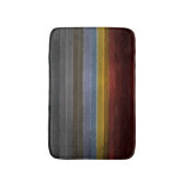 Stormy Salty Aquarell Pop Farbe Abstrakte Kunst Badematte (Vorderseite Vertikal)