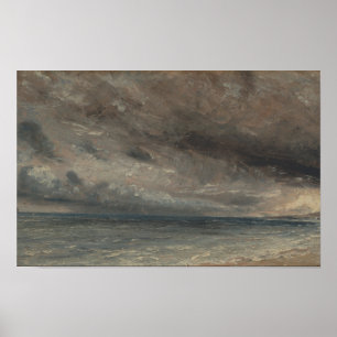 Stormy Sea, Brighton - Constable Poster