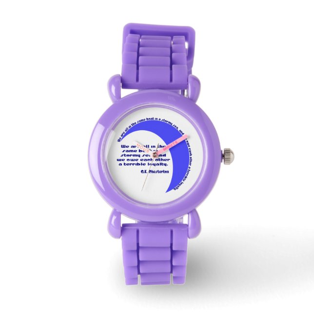 Stormy Sea Loyalty Armbanduhr (Vorderseite)