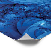 Stormy Seas Fraktal Poster (Ecke)