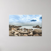 Stormy Seas Premium Wrapped Triptych Leinwand (Vorderseite)