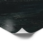 Stormy Seas Sailboat Malposter Poster (Ecke)