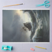Stormy Seas Ship Decoupage Seidenpapier (Basteln)