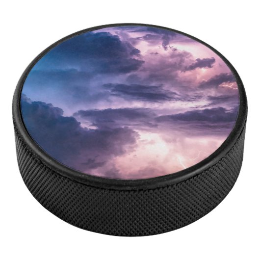 Stormy Skies Eishockey Puck (3/4)