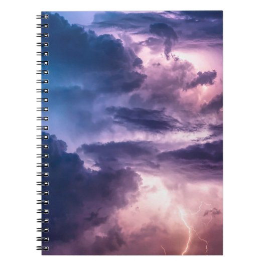 Stormy Skies Notizblock (Vorderseite)