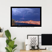 Stormy Skies Over Lake Powell, Nevada Poster (Heimbüro)