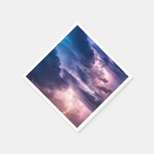 Stormy Skies Serviette (Ecke)