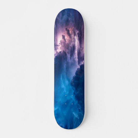 Stormy Skies Skateboard (Vorne)