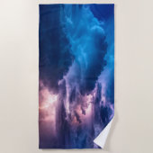 Stormy Skies Strandtuch (Vorderseite)