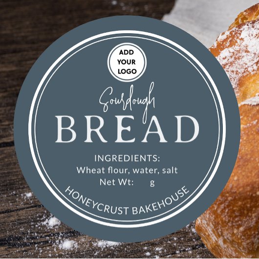 Stormy Sky Blue Bakery Sourdough Bread Sticker