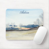 Stormy Sky Mouse Pad Mousepad (Mit Mouse)