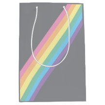 Stormy Sky & Rainbow-Geschenktasche