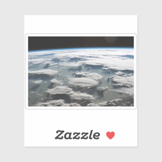 Stormy Sky über dem Amazonas Aufkleber (Blatt)