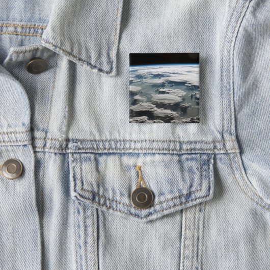 Stormy Sky über dem Amazonas Button (Beispiel)