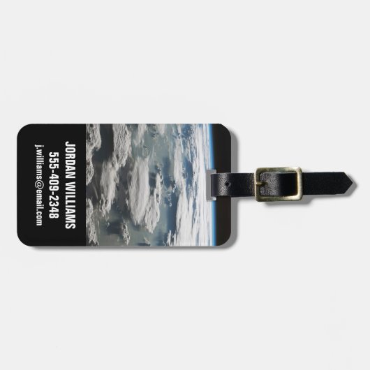 Stormy Sky über dem Amazonas Gepäckanhänger (Vorderseite horizontal)