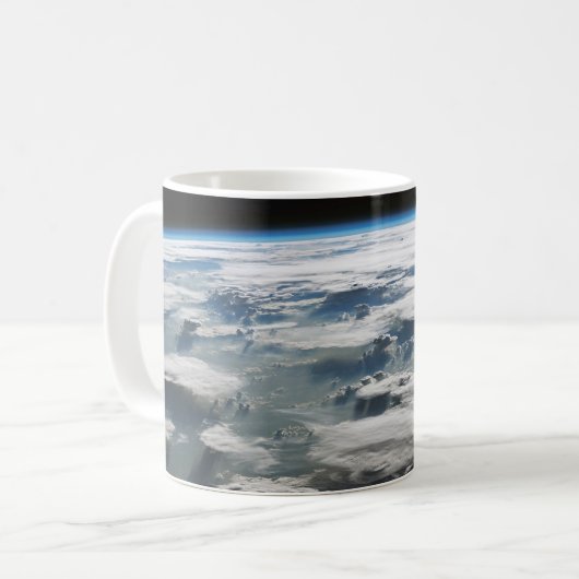 Stormy Sky über dem Amazonas Kaffeetasse (Vorderseite Links)