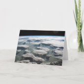 Stormy Sky über dem Amazonas Karte (Vorderseite)