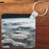 Stormy Sky über dem Amazonas Schlüsselanhänger (Rückseite)