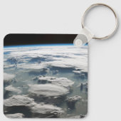 Stormy Sky über dem Amazonas Schlüsselanhänger (Rückseite)