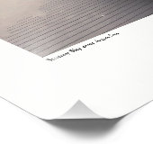 Stormy Sky über dem Aqua Sea Fotodruck (Ecke)