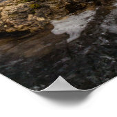 Stormy Spearfish Creek Poster (Ecke)