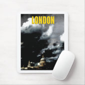 Stormy St. Paul's Cathedral Mousepad (Mit Mouse)