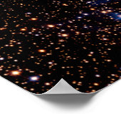 Stormy Stellar Star-Formation Intergalaktische Reg Poster (Ecke)