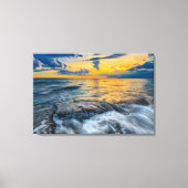 Stormy Sundown Leinwanddruck (Vorderseite)