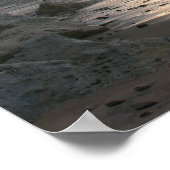 Stormy Sunset Over Lake Michigan Poster (Ecke)