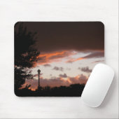 Stormy Texas Sunset Mousepad (Mit Mouse)