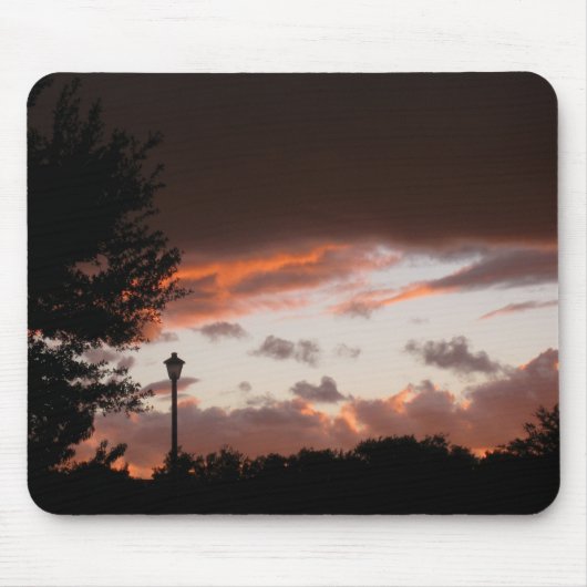 Stormy Texas Sunset Mousepad (Vorne)