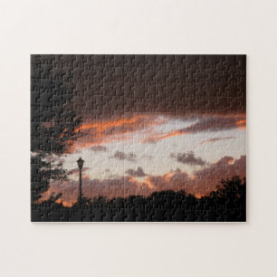 Stormy Texas Sunset Puzzle