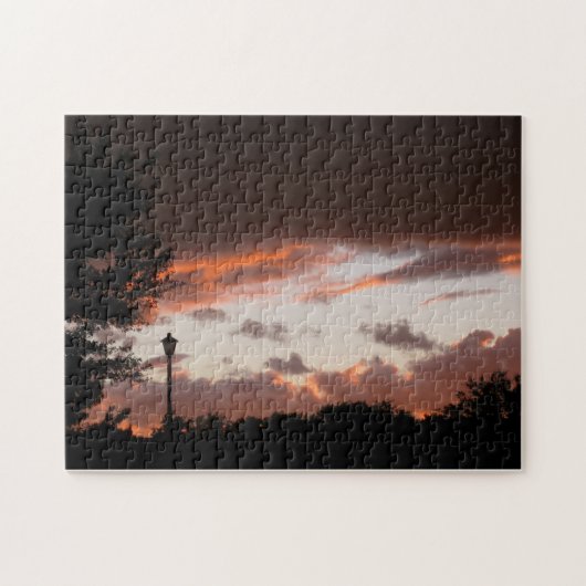 Stormy Texas Sunset Puzzle (Horizontal)