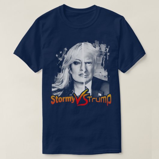 Stormy / Trump T-Shirt (Design vorne)