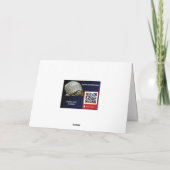 Stormy Unami Weihnachtskarte Karte (Rückseite)
