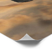 Stormy Unicorn Poster (Ecke)