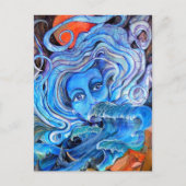 Stormy Waters Postcard Postkarte (Vorderseite)