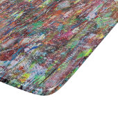 Stormy Weather 6 x 7 Deko Glass Cutting Board Schneidebrett (Ecke)