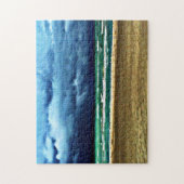 Stormy Weather Beach Scene Puzzle (Vertikal)