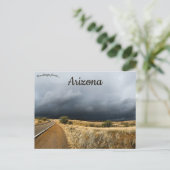 Stormy Weather in Arivaca Arizona Postkarte (Stehend Vorderseite)
