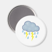 Stormy Weather Magnet (Vorderseite/Rückseite)