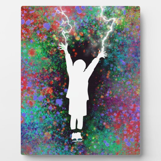 Stormy Weather Plaque Fotoplatte (Vorderseite)