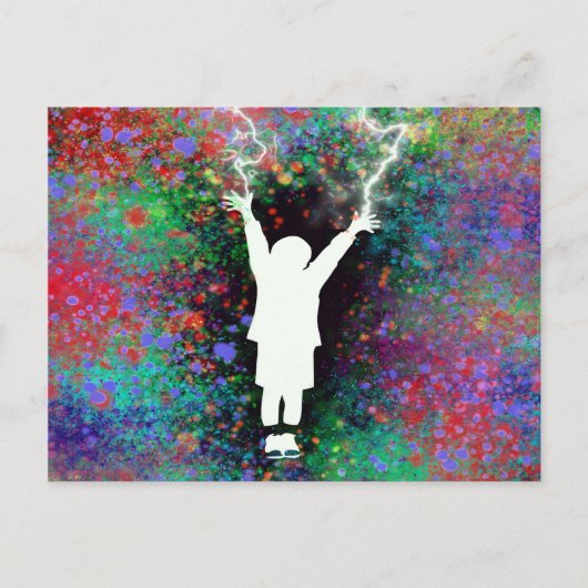 Stormy Weather Postkarte (Vorderseite)