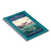 Storniertes Flugzeug-Werbeplakat Notizblock (Rechte Seite)