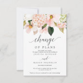 Stornierung einer Hochzeit - Zurückgestellt - Ände Einladung (Vorderseite)