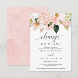 Stornierung einer Hochzeit - Zurückgestellt - Ände Einladung